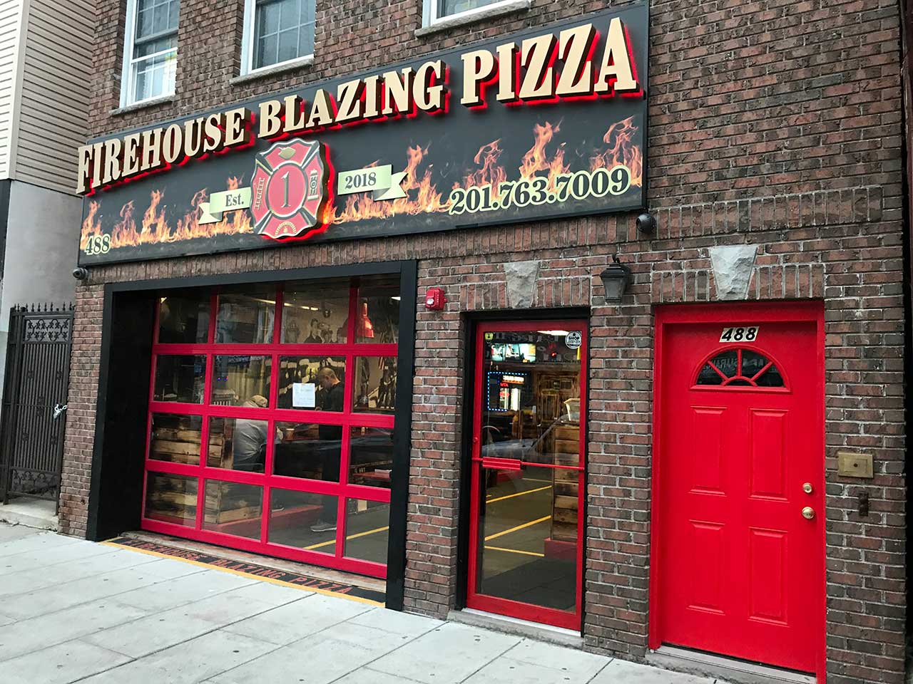 Firehouse Blazing Pizza Central Ave Jersey City