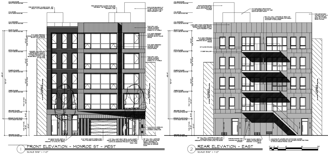 415 Monroe Street Frank Sinatra Hoboken Condo Plans