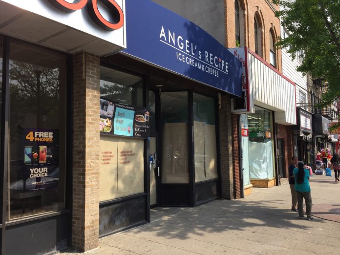 Angel's Recipe Ice Cream 312 Central Avenue The Heights Jersey City Exterior