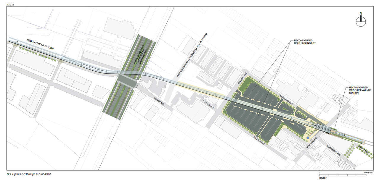 Bayfront Jersey City Light Rail Map