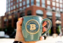 Brewshot Cafe Opening Vantage Jersey City Mug