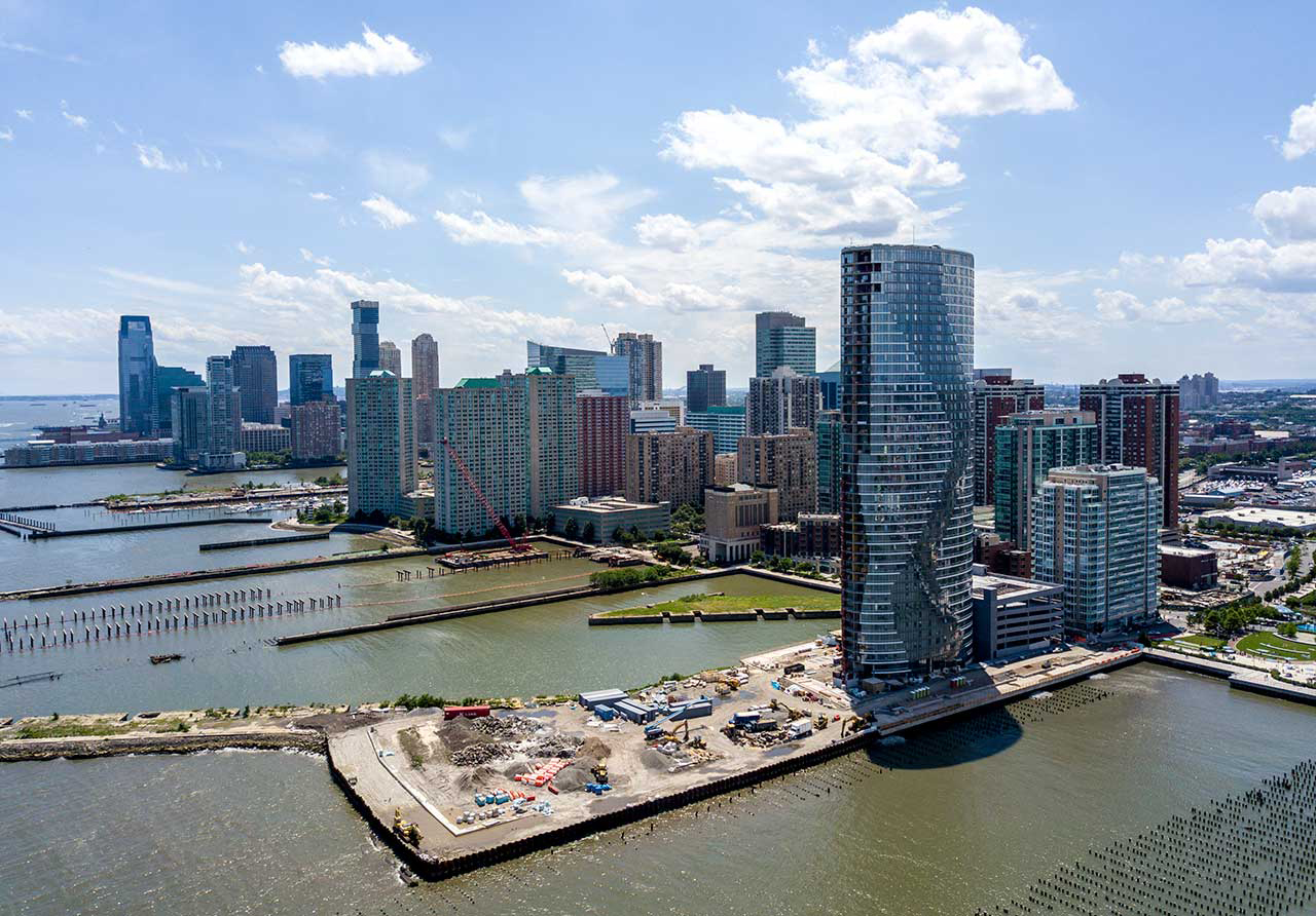 Newport Jersey City Skyline