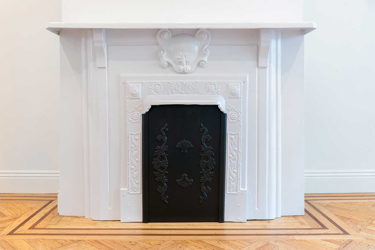 130 North Street For Sale The Heights Jersey City Fireplace