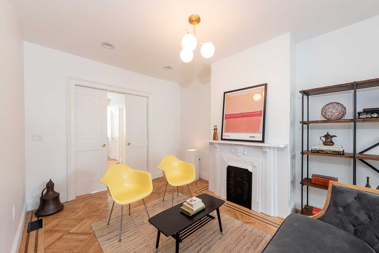 130 North Street For Sale The Heights Jersey City Parlor 3