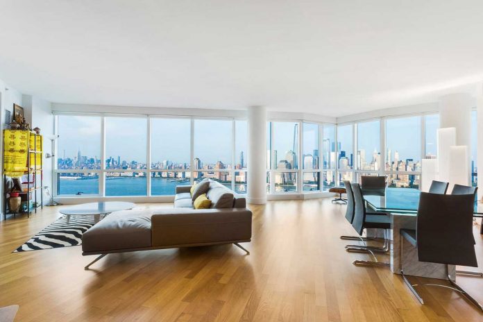 77 Hudson Unit 4704 Jersey City Condo For Sale Living 3