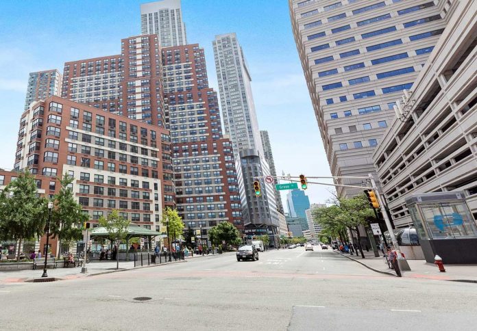 Grove Pointe Condo Offers Definitive Downtown Location and Well-Priced Luxury Grove Pointe 102 Columbus Drive Unit 904 Jersey City Exterior