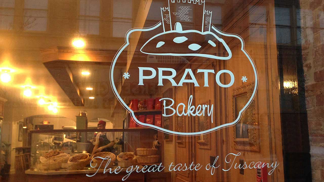 Prato Bakery 201 Washington Street Hoboken Logo