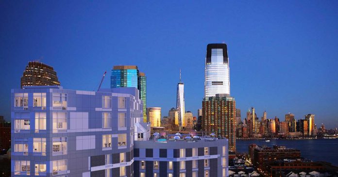 Renderings Revealed for Quinn, Paulus Hook’s Newest Rental Building Quinn 197 Van Vorst Street Jersey City For Rent Exterior