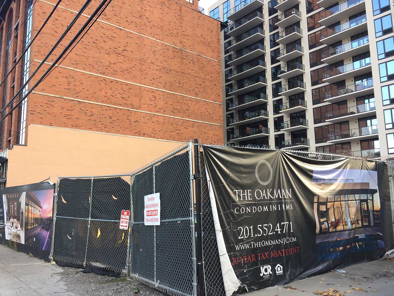 The Oakman Jersey City Phase Two Condos Site