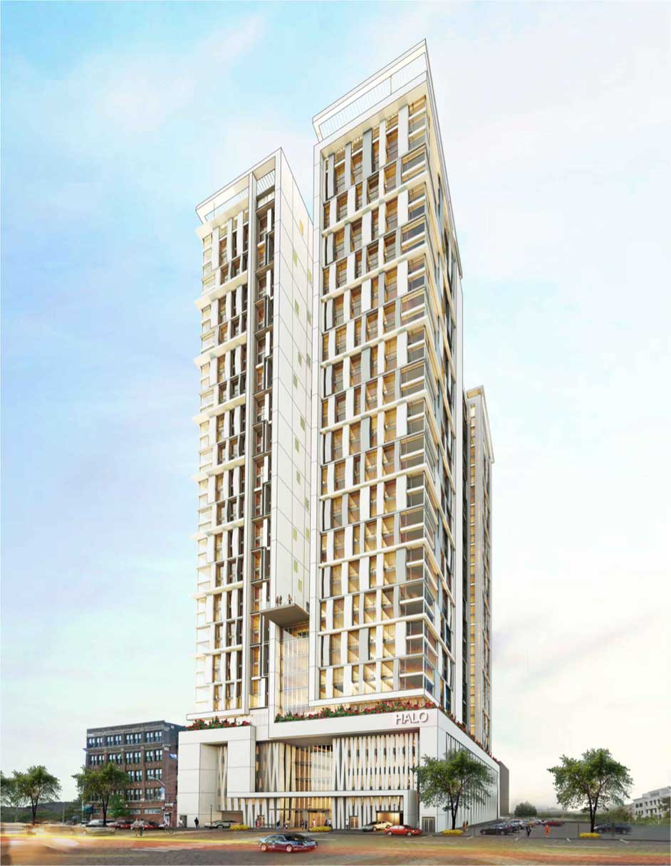 Halo Tower Rendering Washington Street Newark