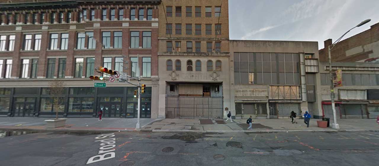 Griffith Building 605 607 Broad Street New Proposal Newark