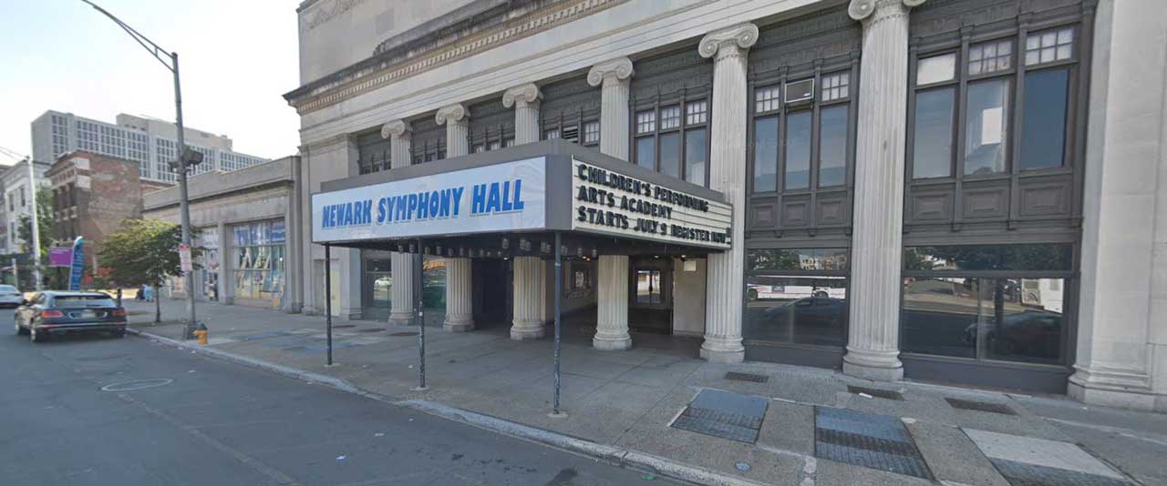 Newark Symphony Hall Broad Street Newark