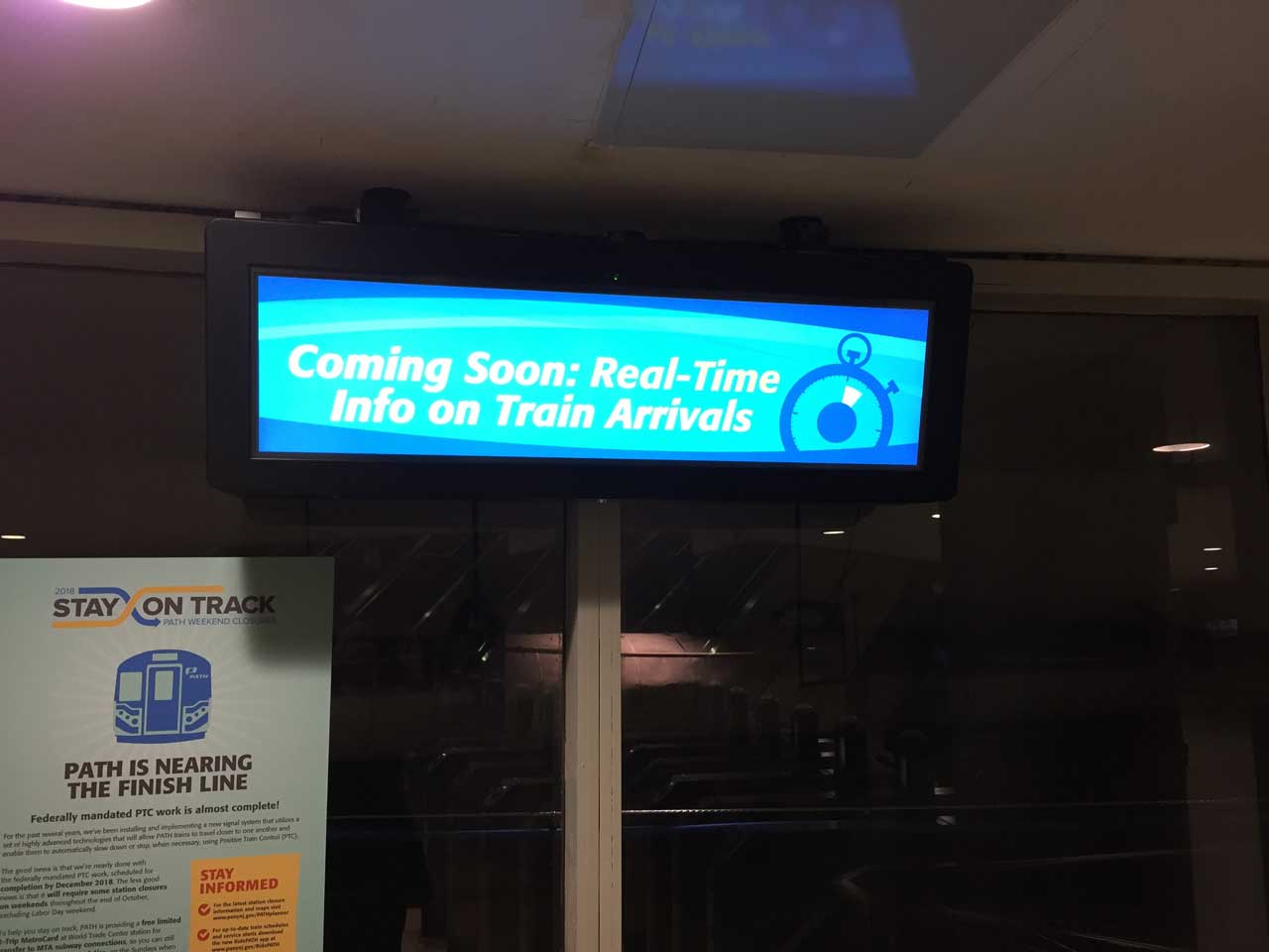 Path Train System Upgrades New Jersey