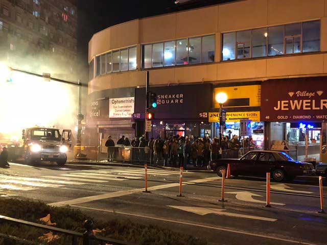 The Joker Filming Journal Square Jersey City