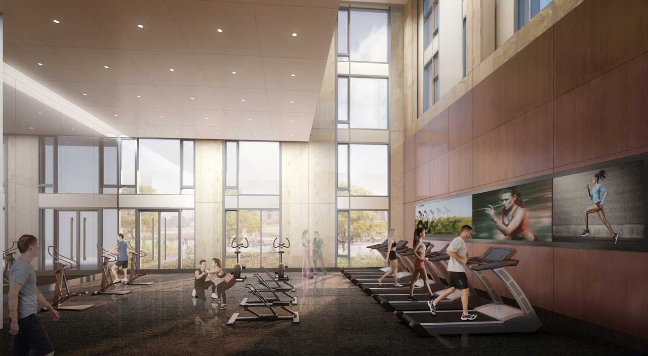 99 Hudson Condos For Sale Jersey City Gym