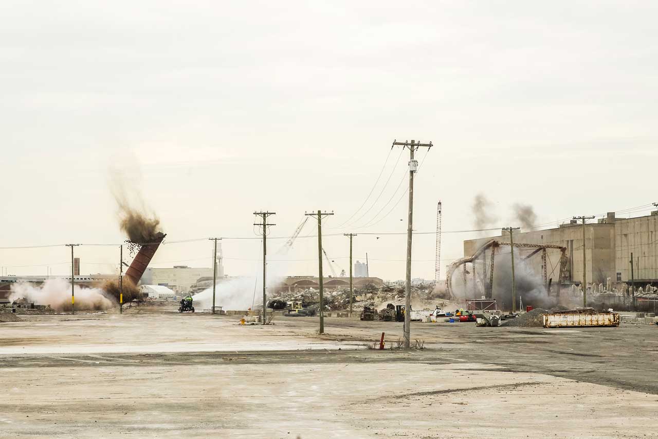 Controlled Implosion Military Ocean Terminal At Bayonne 3