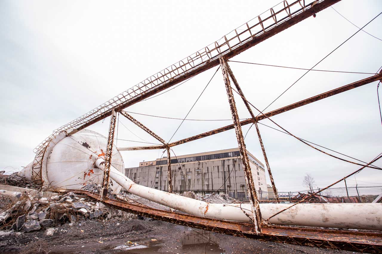 Controlled Implosion Military Ocean Terminal At Bayonne 4