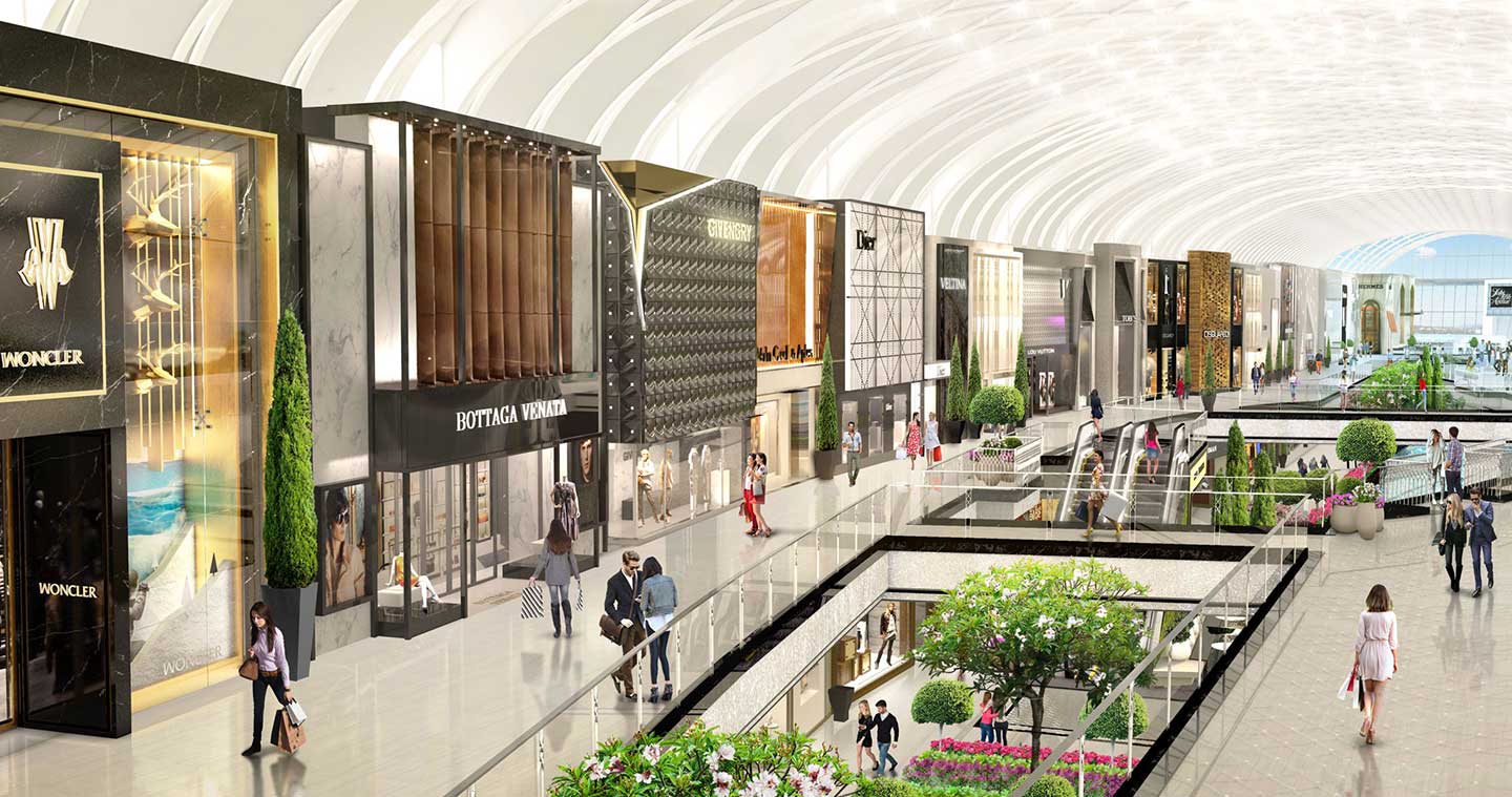 American Dream Meadowlands Interior Renderings Opening Date