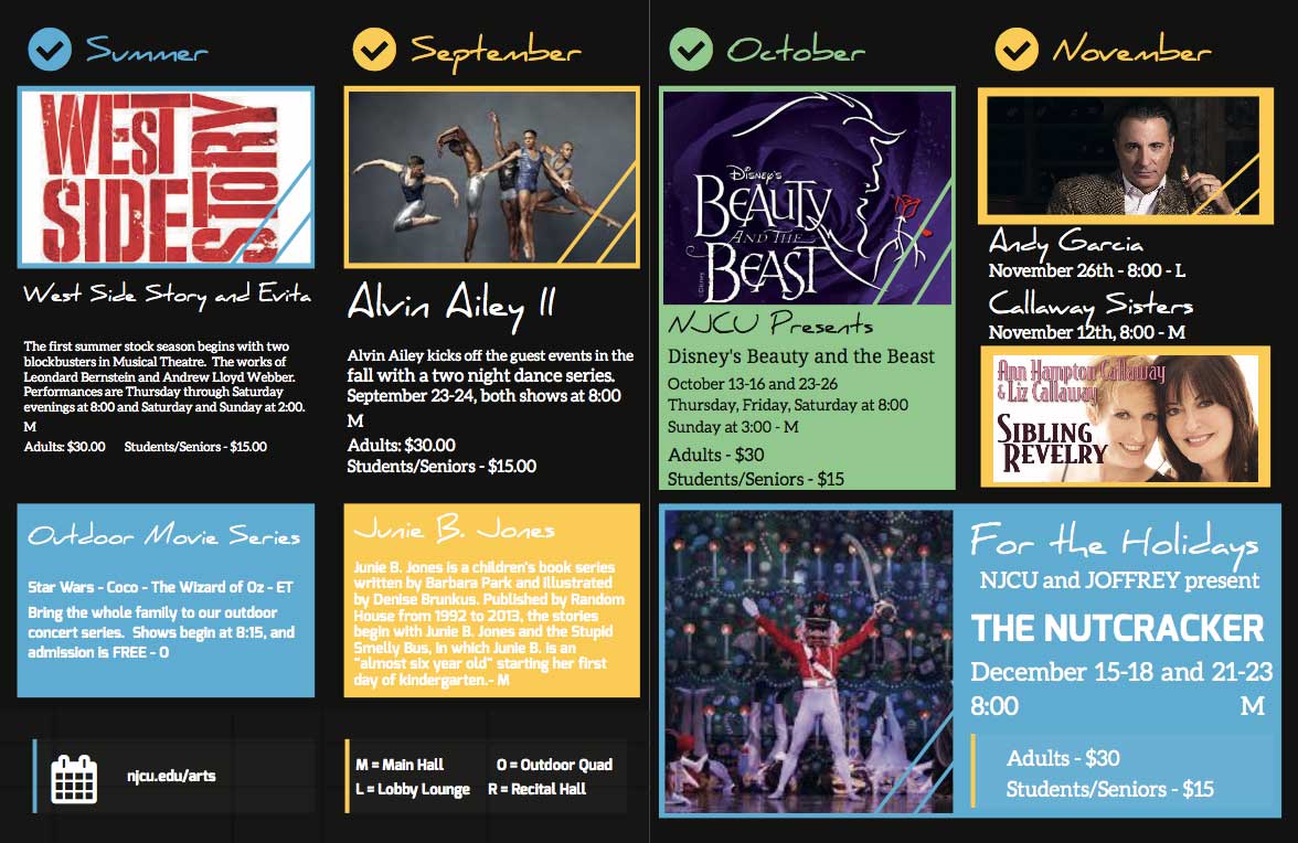 Jersey City Performing Arts Center Schedule