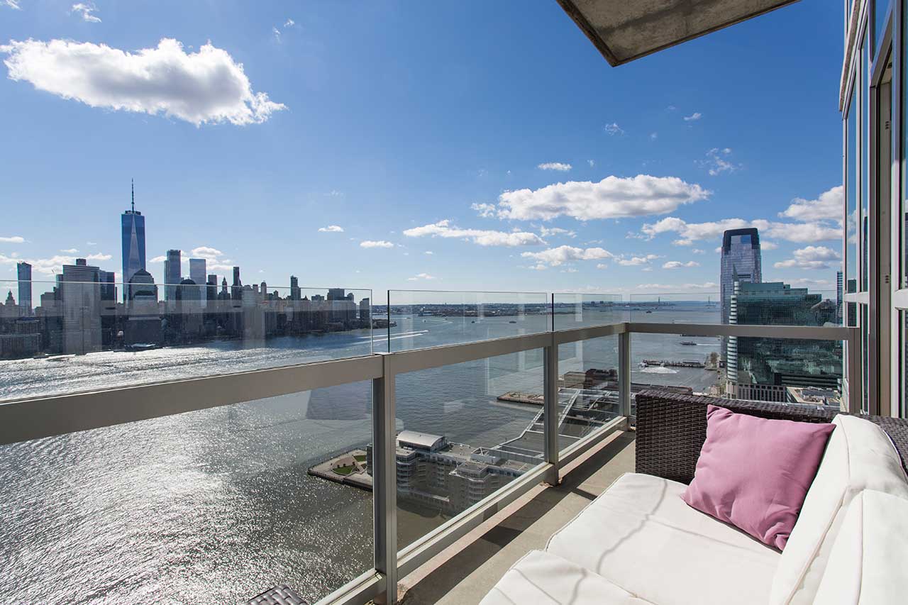 Crystal Pointe Condo Jersey City Penthouse 4005 View