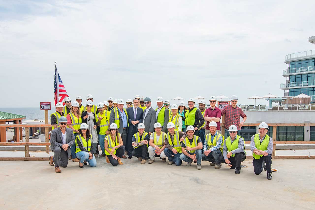 The Lofts Pier Village Tops-Out on the Shores of Long Branch, New