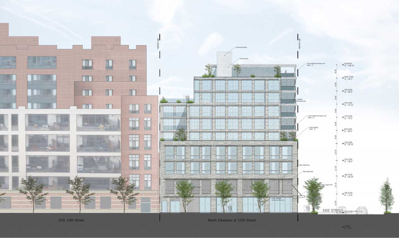 170 Erie Street Jersey City Develoment Elevation