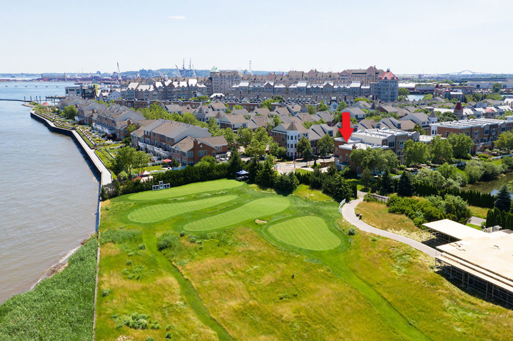 Luxury Townhome For Rent at the 14th Hole of Liberty National Golf