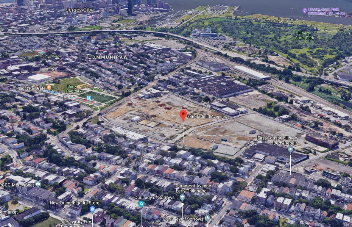 Canal Crossing Development Plans Lafayetter Jersey City