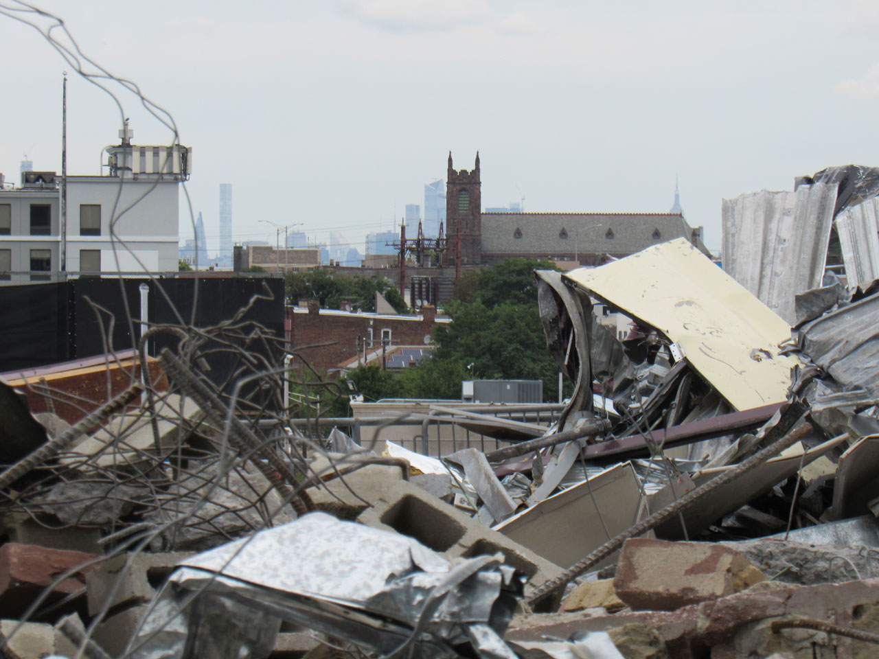 Riverfront Stadium Demo Newark 3