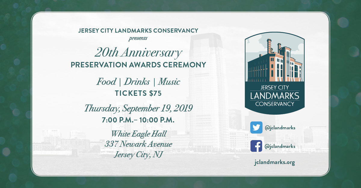 Jersey City Landmarks Conservancy 19th Annual Preservation Awards