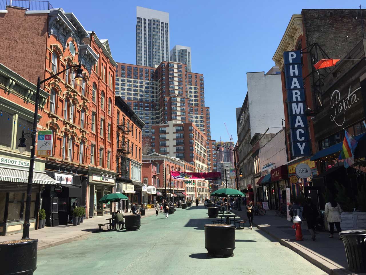 Jersey City Pedestrian Plaza Photo