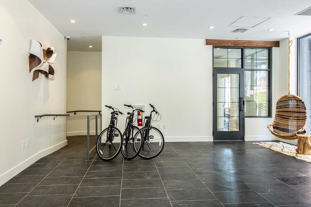 Solaris Lofts Bike Storage