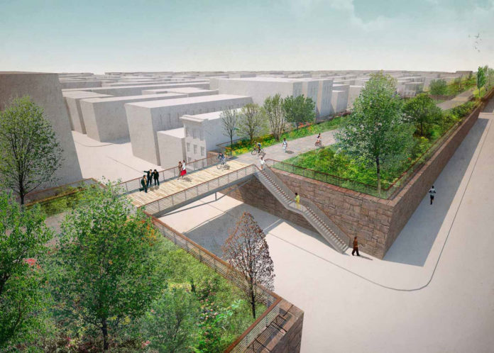 Sixth Street Embankment Concept Renderingjersey City