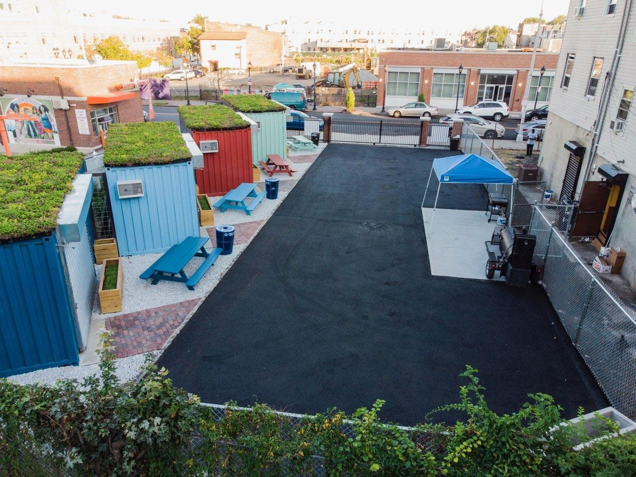 Jersey City Transforms Four Shipping Containers into