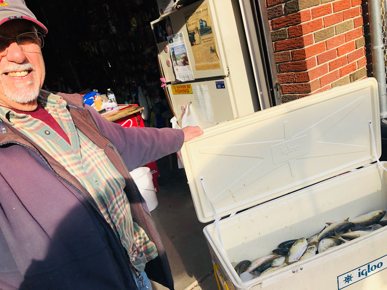 Moe's Bait and Tackle Shop - A Rather Unusual Sight in Jersey City