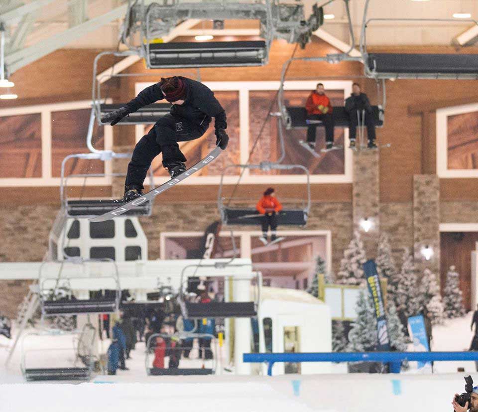 The dystopian experience of skiing in New Jersey's new American Dream mall