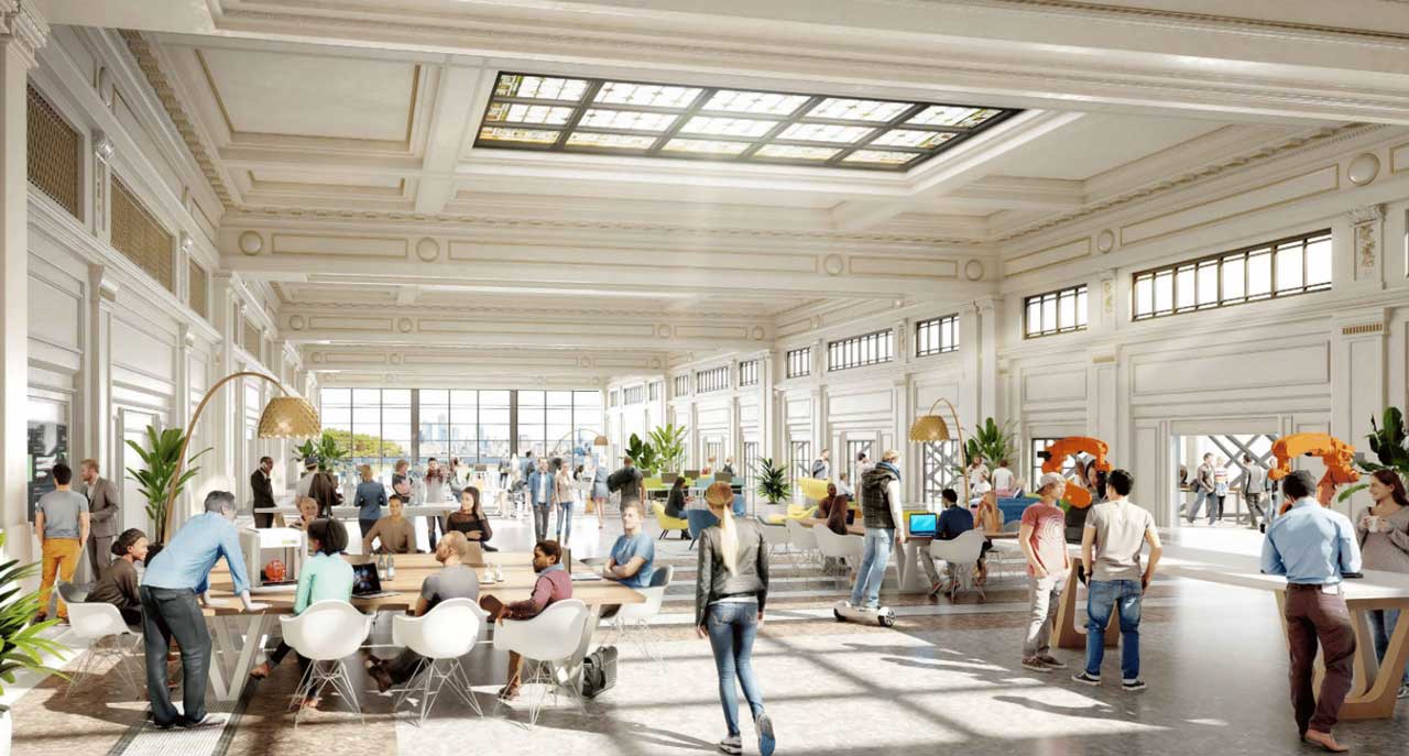 Hoboken Yard Redevelopment Plan Second Floor