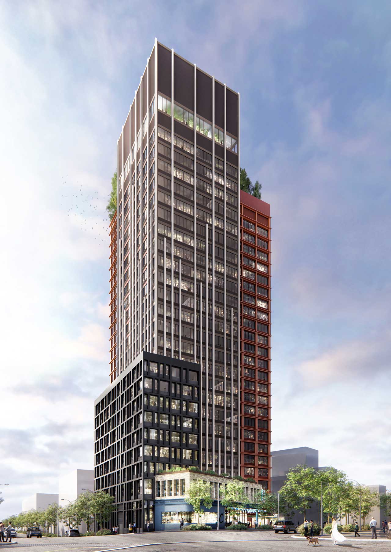 Third and Final Tower Tops Out at Journal Squared in Jersey City - National  Real Estate Advisors