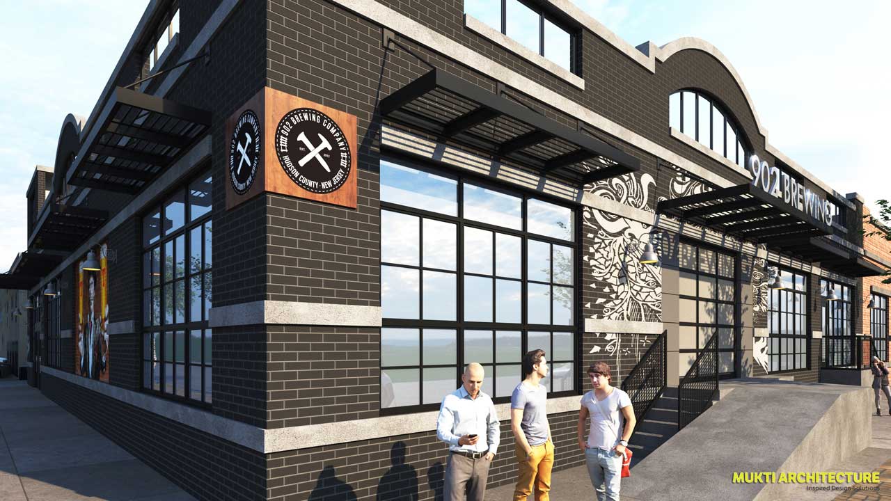 902 Brewing Company Jersey City Entrance