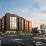 Stockton University Atlantic City Dorms Rendering