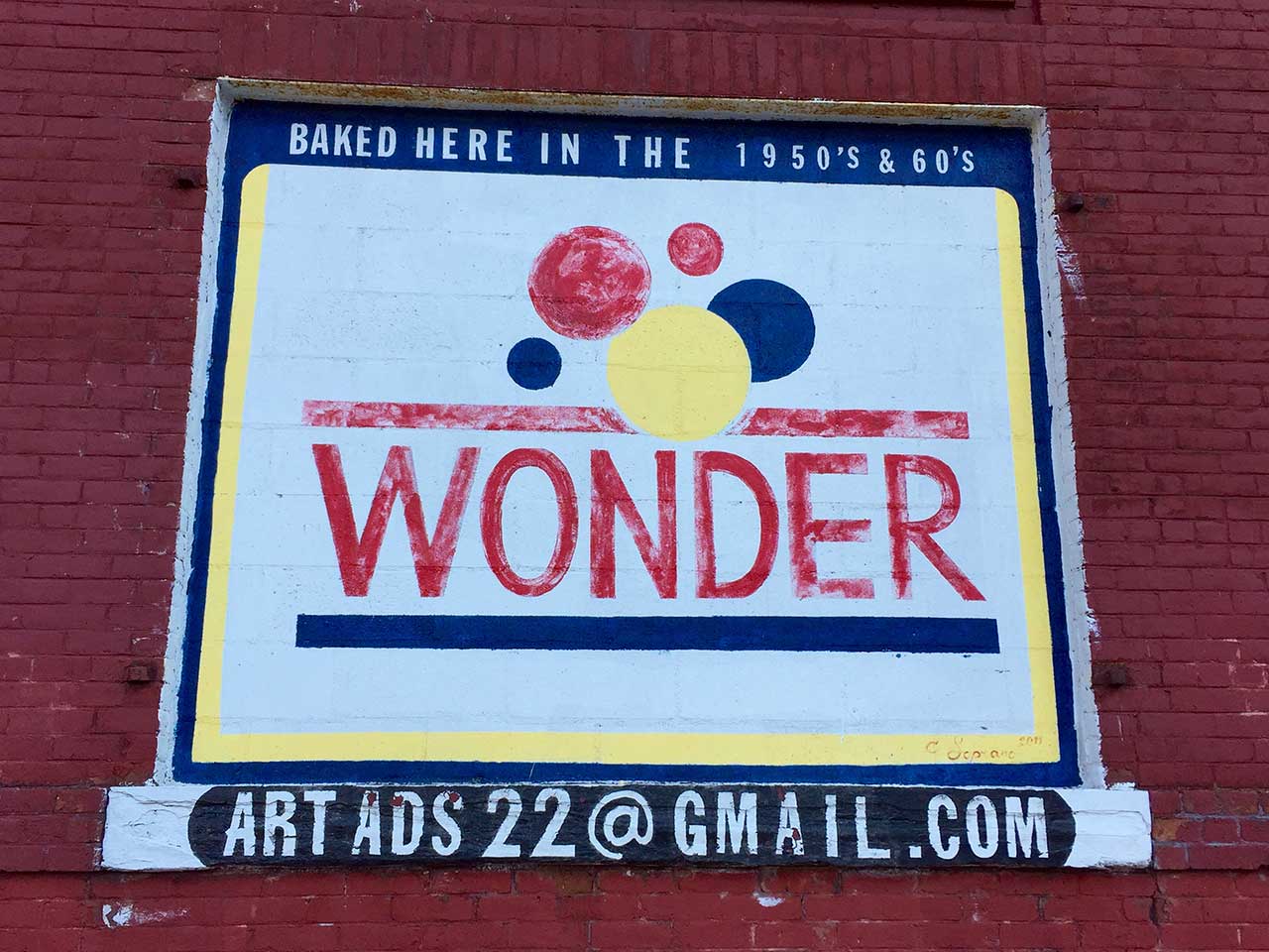 Wonder Bread Mural Hoboken History