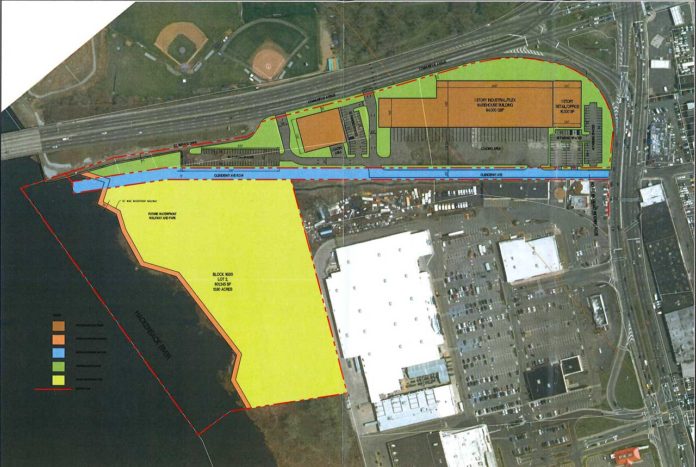 New Riverfront Park and Distribution Center Proposed Near Jersey City’s Hudson Mall 1033 Communipaw Avenue Jersey City Development Concept