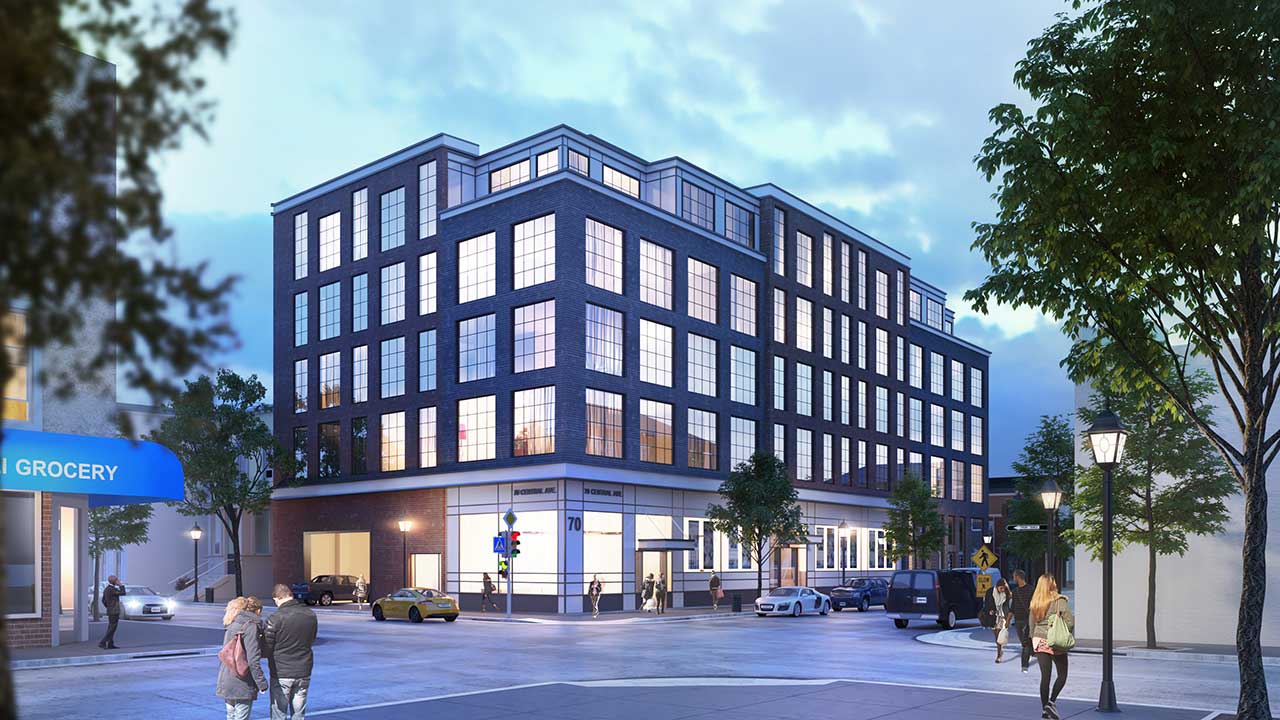 70 Central Avenue Lofts Jersey City Heights Rendering