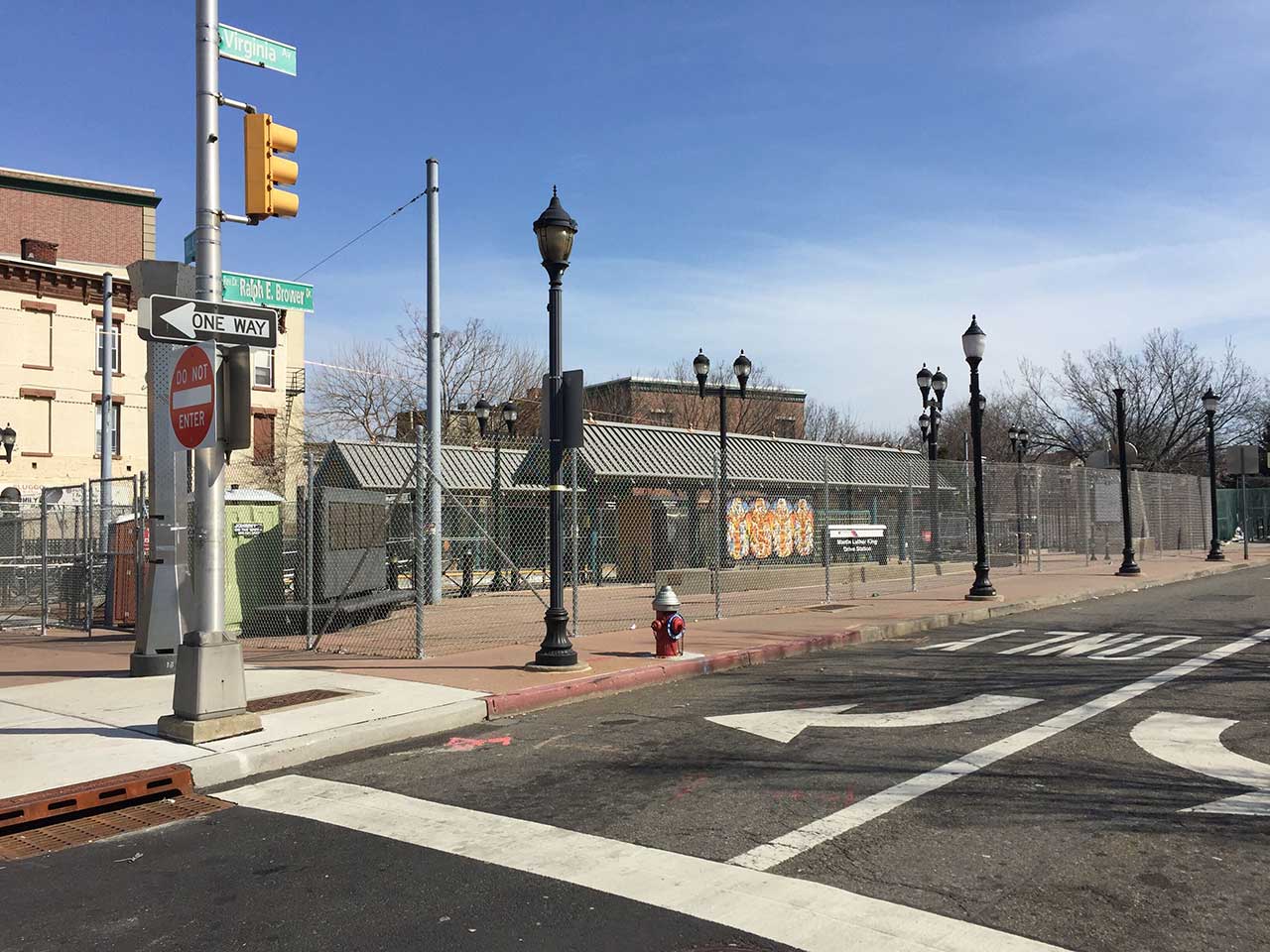 Jersey City Mlk Light Rail Station Closed