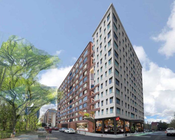 Plans Revealed for 12-Story ‘One Grove’ Project in Jersey City One Grove Rendering 221 Grove Street Jersey City