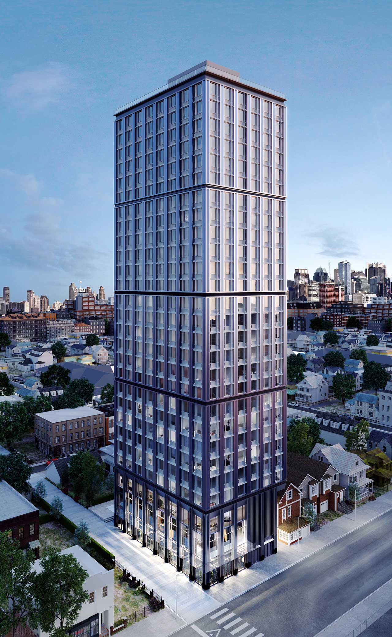 26 28 Van Reipen Avenue Jersey City Tower Rendering