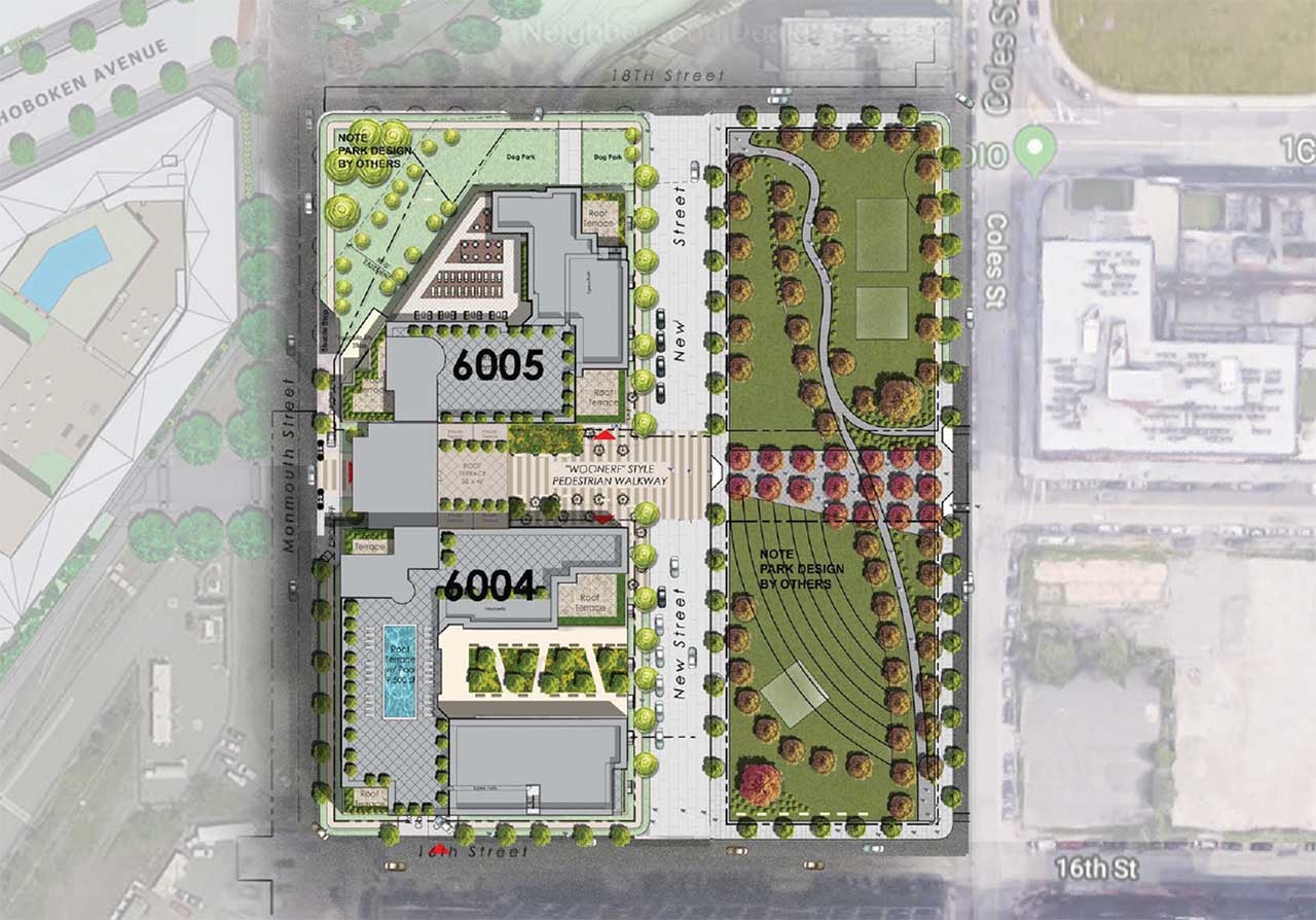 305 Coles Street Jersey City Development Site Plan