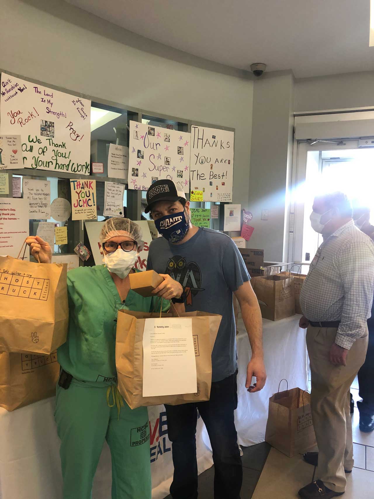 Ghost Truck Kitchen Tuesday Day Of Giving Jersey City Medical Center Tommy John 3