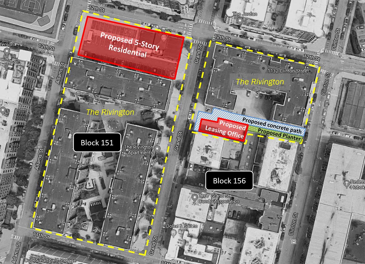 Rivington Hobooken Expansion Site Plans