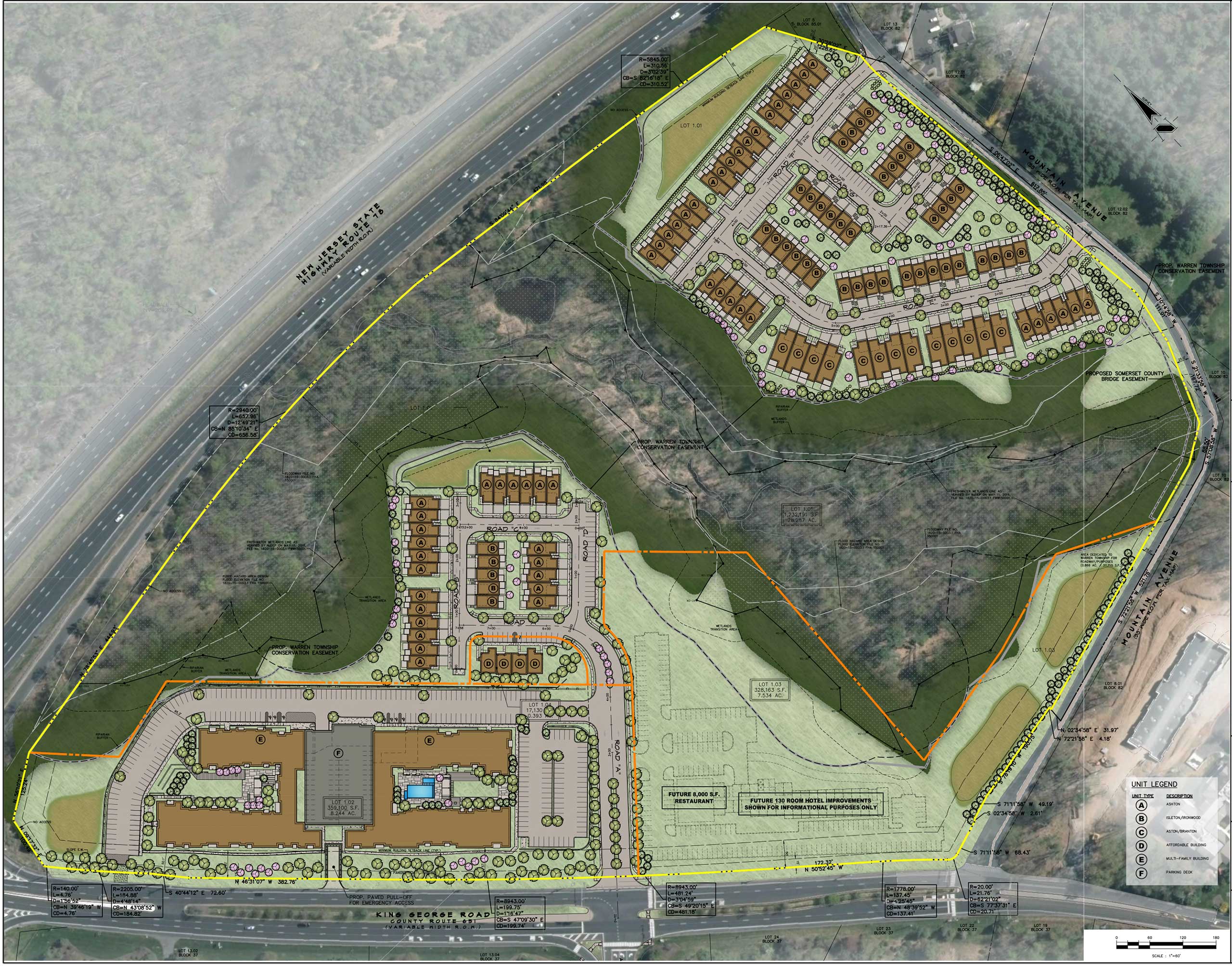 284 294 King George Road Warren Site Plan